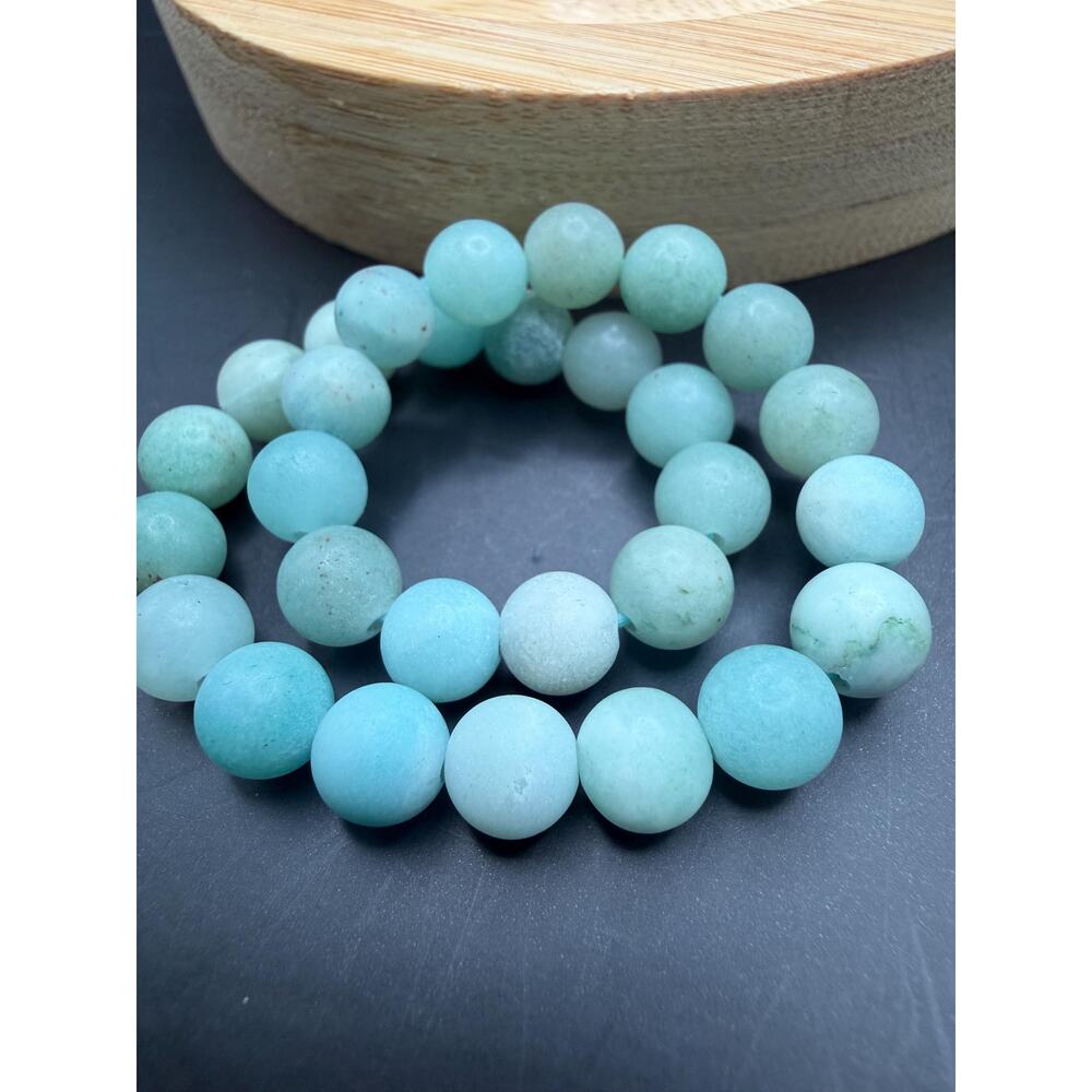 Amazonite Matte 6mm Bracelet